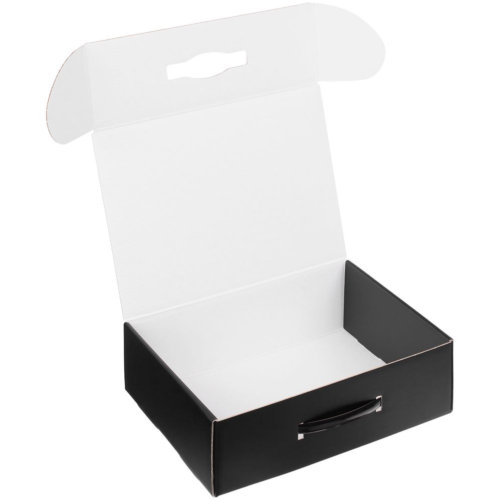 Коробка Matter Light, черная, с черной ручкой (Изображение 2)