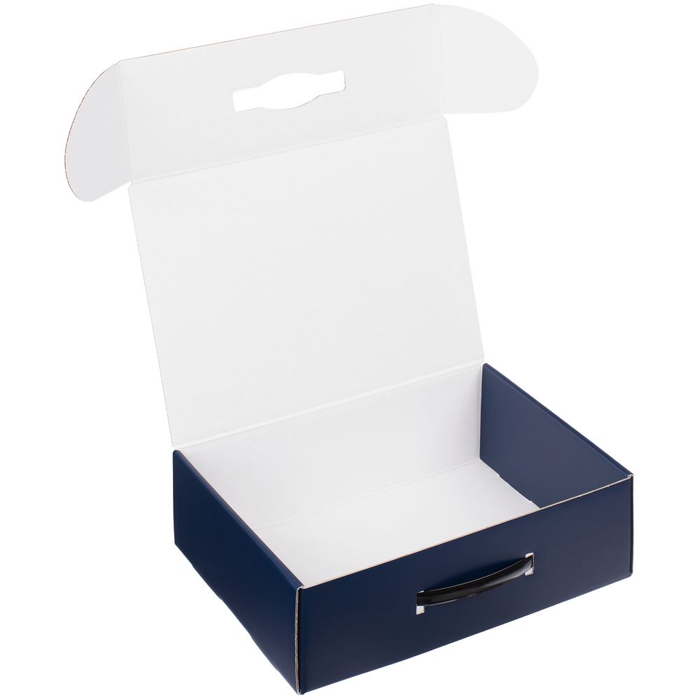 Коробка Matter Light, синяя, с черной ручкой (Изображение 2)