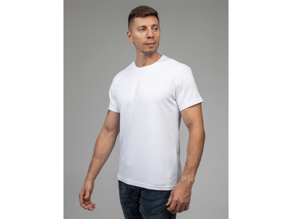 Футболка для сублимации Evolution унисекс (белый) 3XL (Изображение 3)