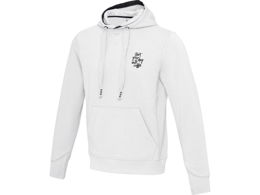 Худи Laguna, унисекс (белый) 2XS (Изображение 7)