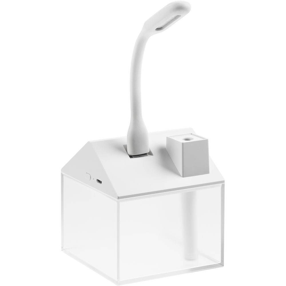 Настольный увлажнитель Arioso с вентилятором и лампой, белый (Изображение 3)