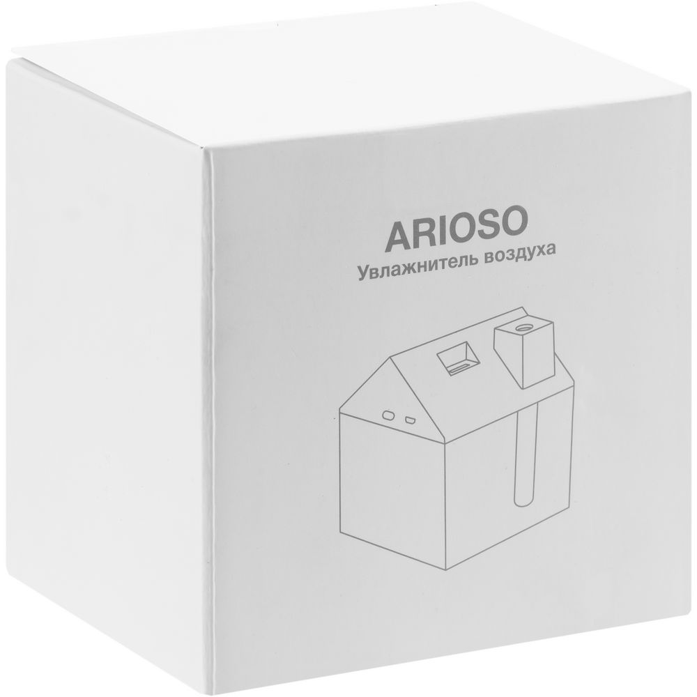 Настольный увлажнитель Arioso с вентилятором и лампой, белый (Изображение 4)