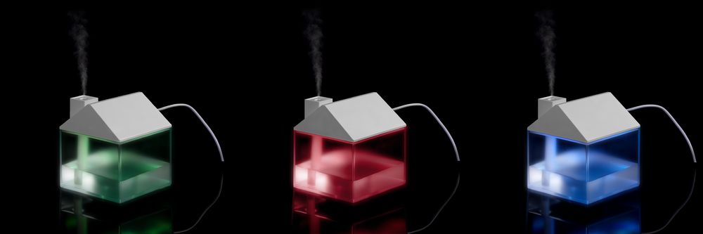 Настольный увлажнитель Arioso с вентилятором и лампой, белый (Изображение 15)