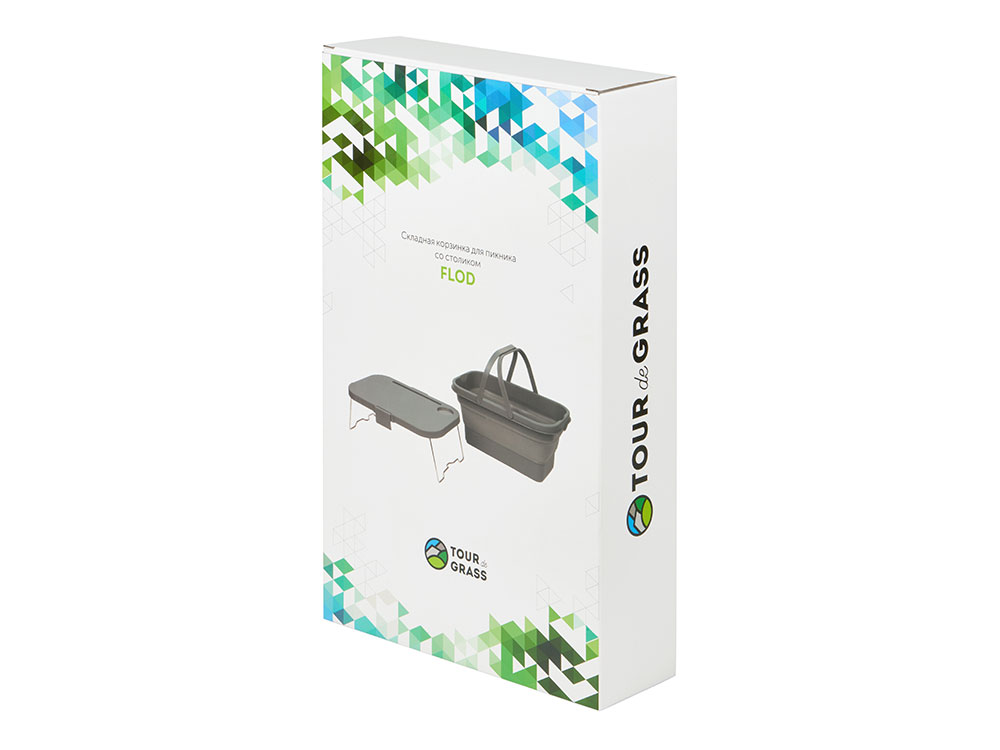 Складная корзинка для пикника со столиком Flod (Изображение 9)
