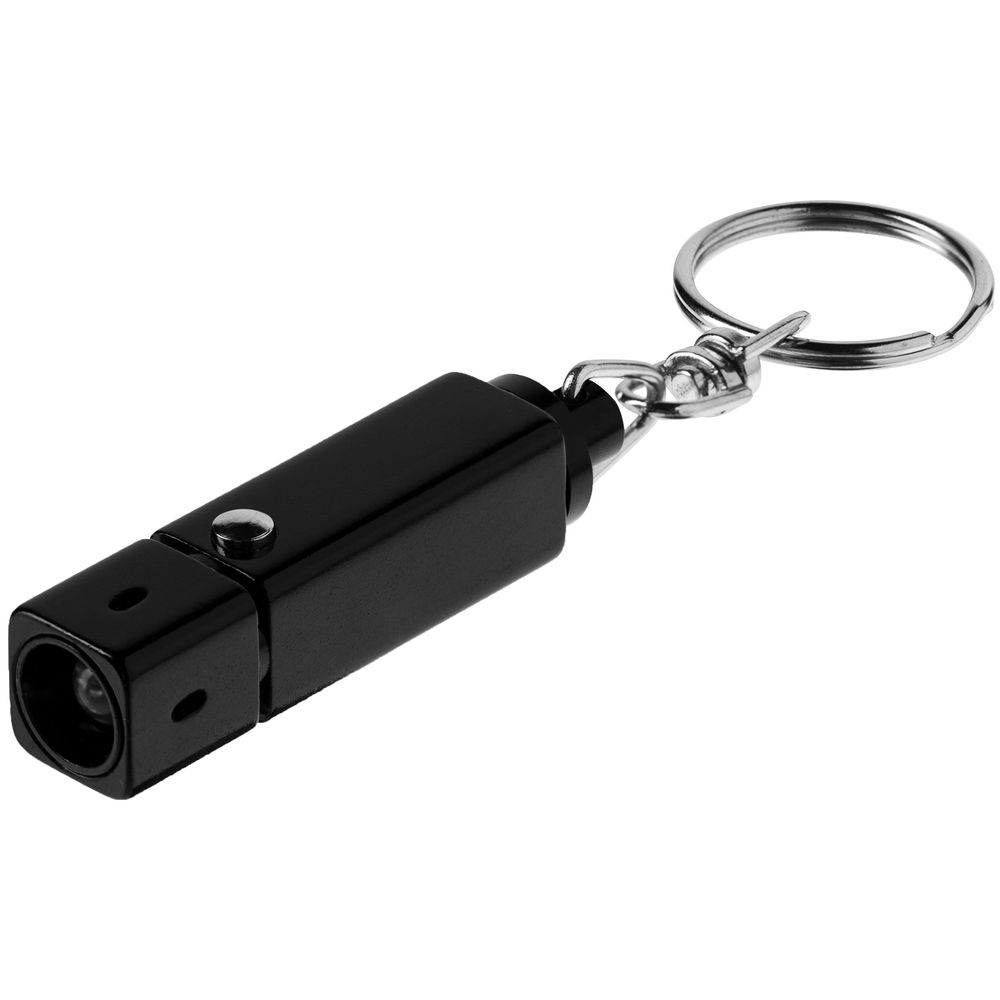 Брелок с фонариком Lumitronic, черный (Изображение 3)