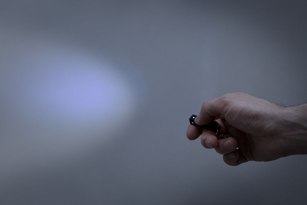 Брелок с фонариком Lumitronic, черный (Изображение 9)