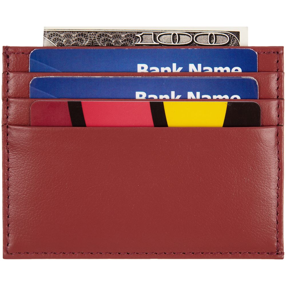 Чехол для карточек Top, красный (Изображение 5)