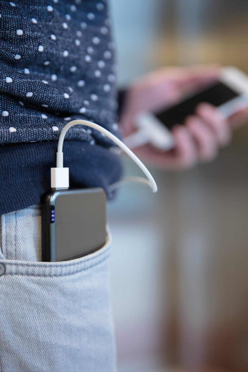 Карманный внешний аккумулятор на 5 000 мАч (Изображение 10)