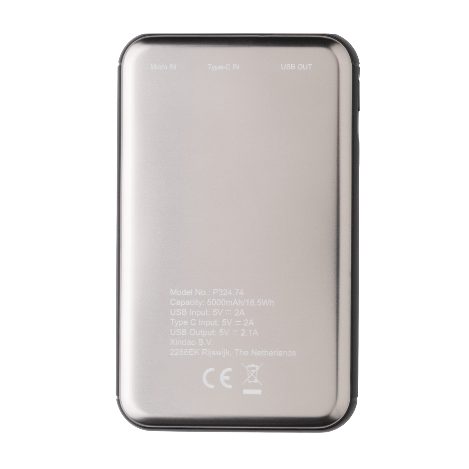 Карманный внешний аккумулятор на 5 000 мАч (Изображение 9)