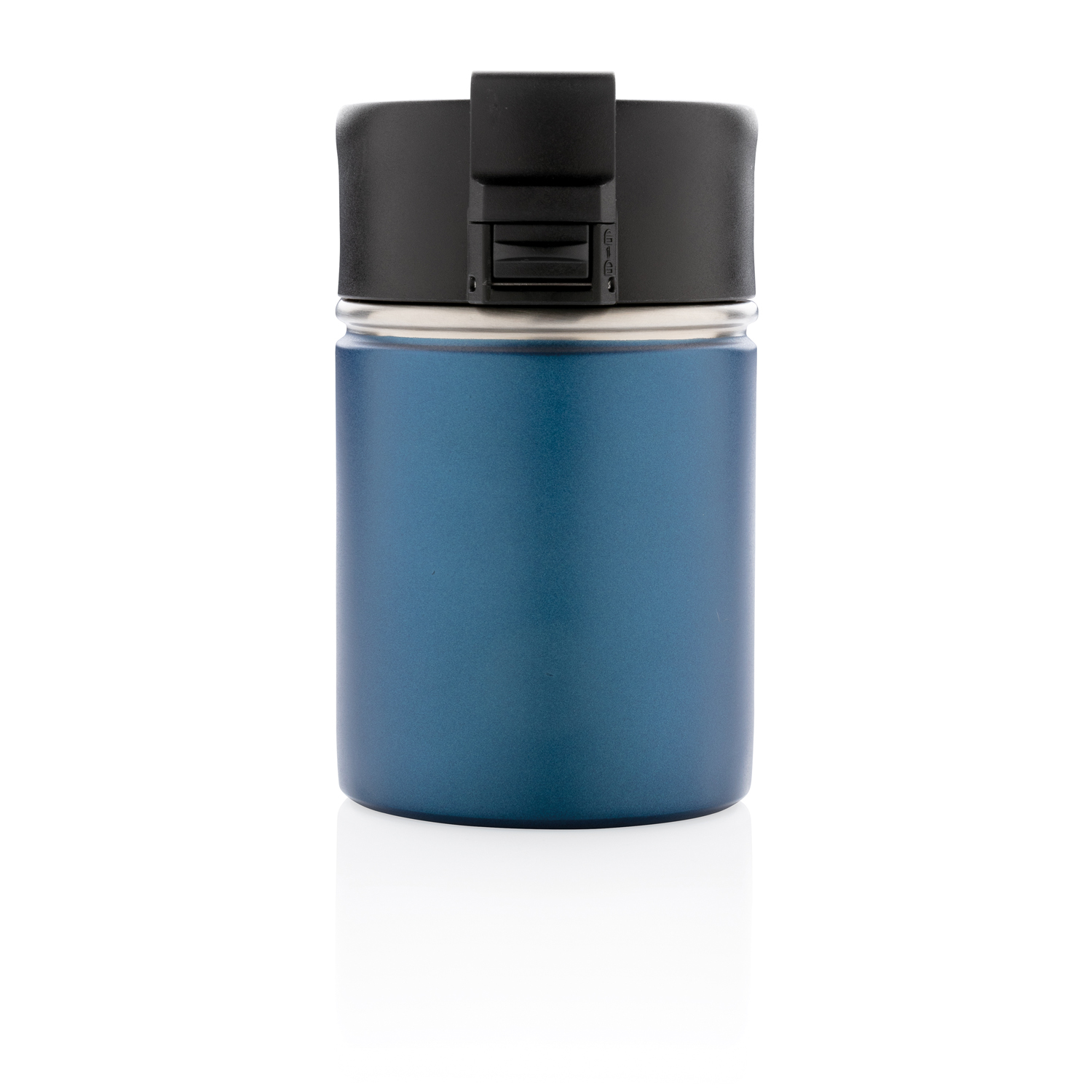 Компактная вакуумная кружка Bogota с керамическим покрытием, синий (Изображение 2)