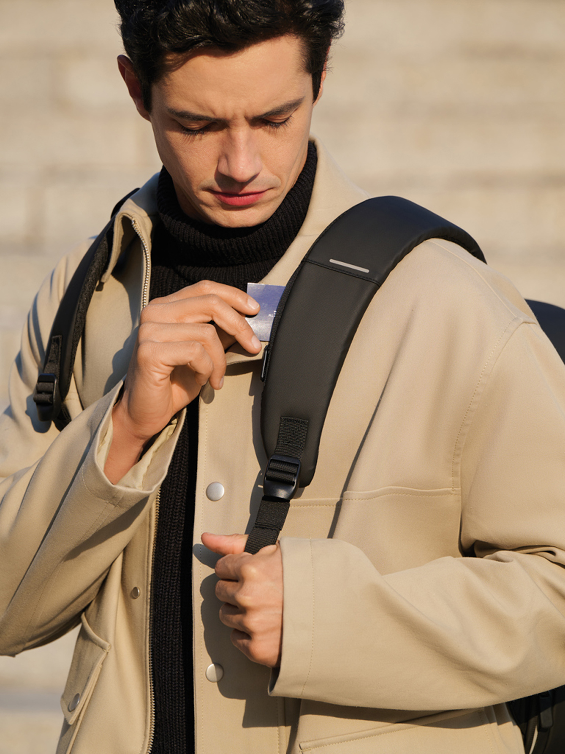 Антикражный рюкзак Bobby Edge из rPET AWARE™, 16’’ (Изображение 43)