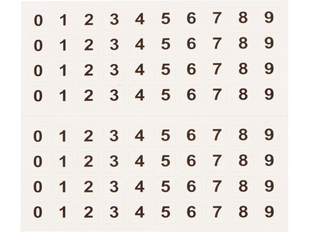 Табличка Tempark с номером телефона для временной парковки (белый)  (Изображение 6)