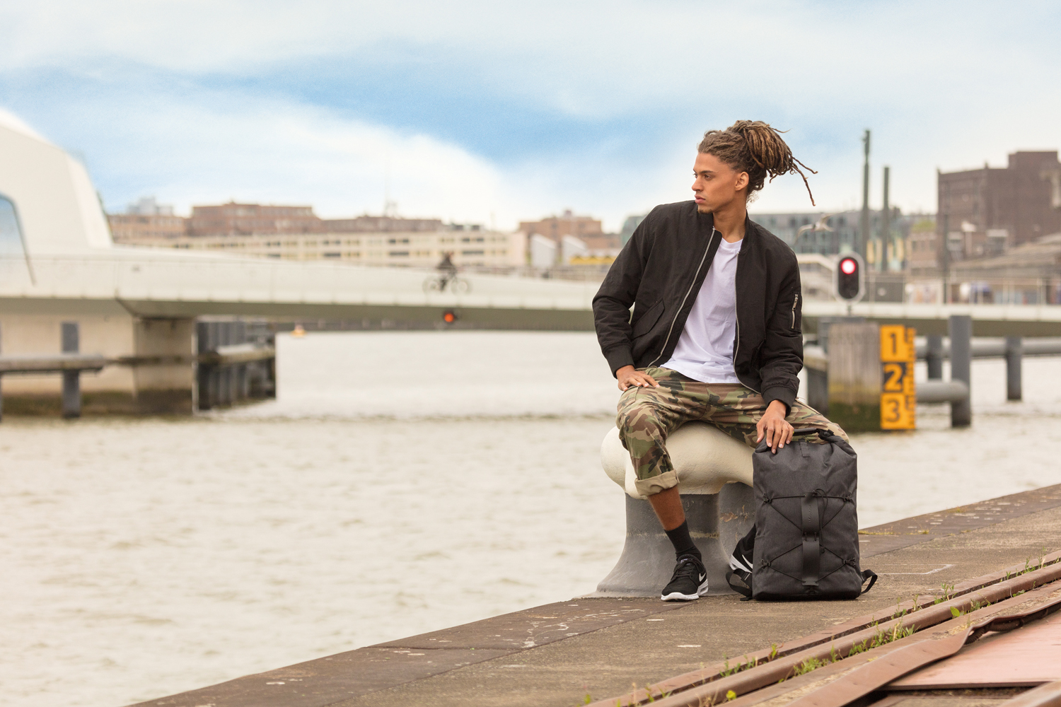 Рюкзак Urban Lite с защитой от карманников, черный (Изображение 7)