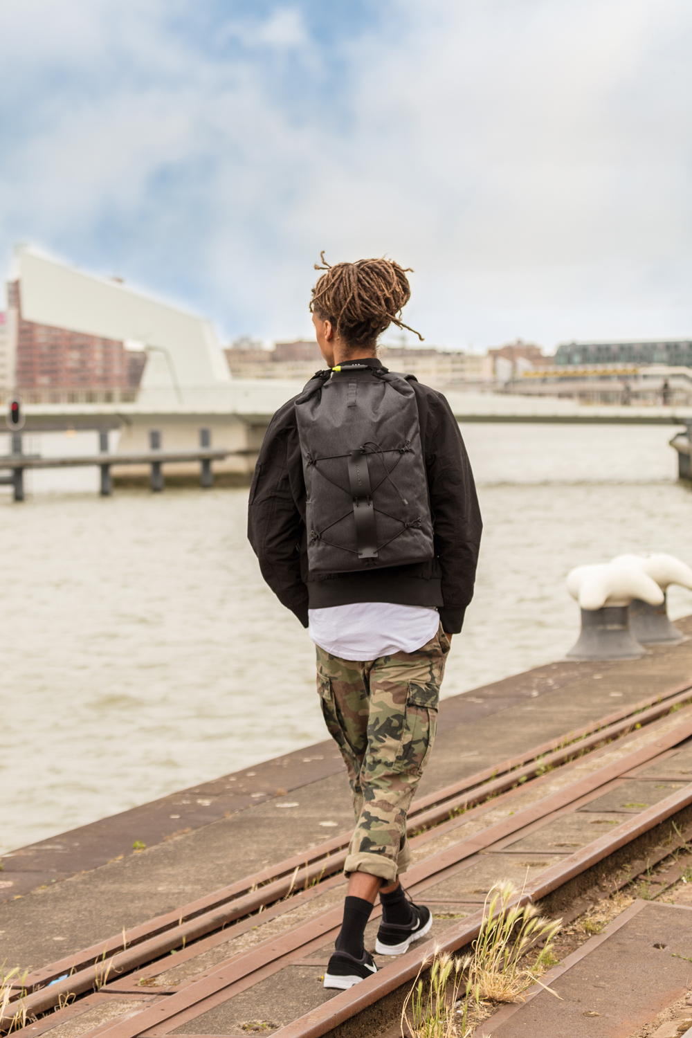 Рюкзак Urban Lite с защитой от карманников, черный (Изображение 9)