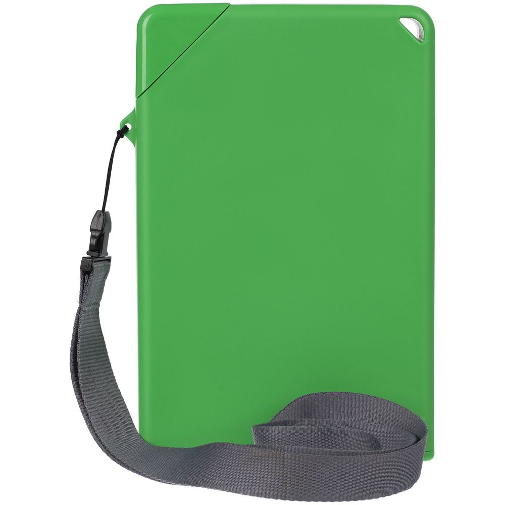 Плоская бутылка для воды Flacon, зеленая (Изображение 2)