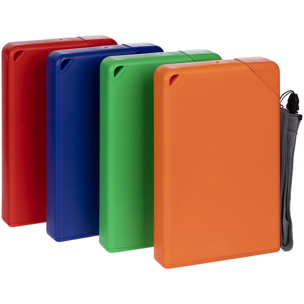 Плоская бутылка для воды Flacon, зеленая (Изображение 8)