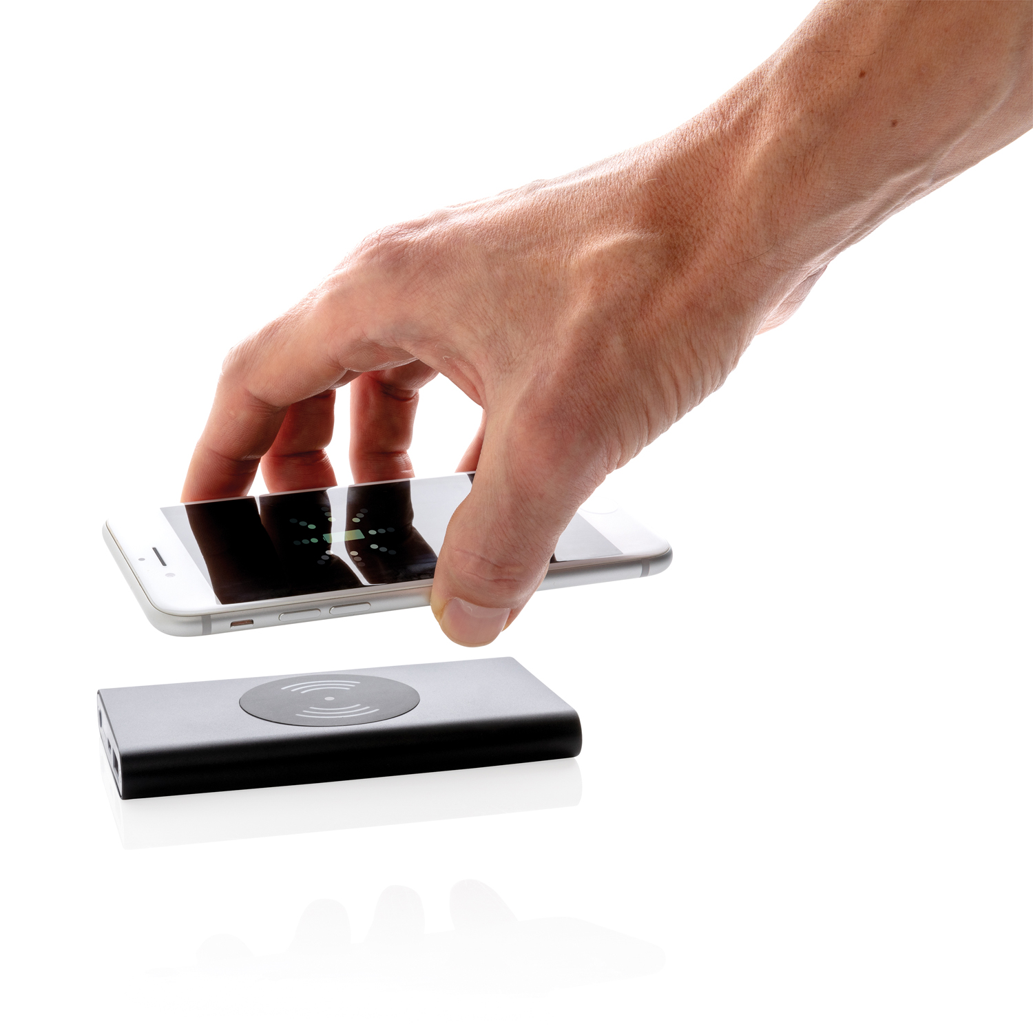 Тонкий беспроводной внешний аккумулятор на 4000 мАч, 5W (Изображение 6)