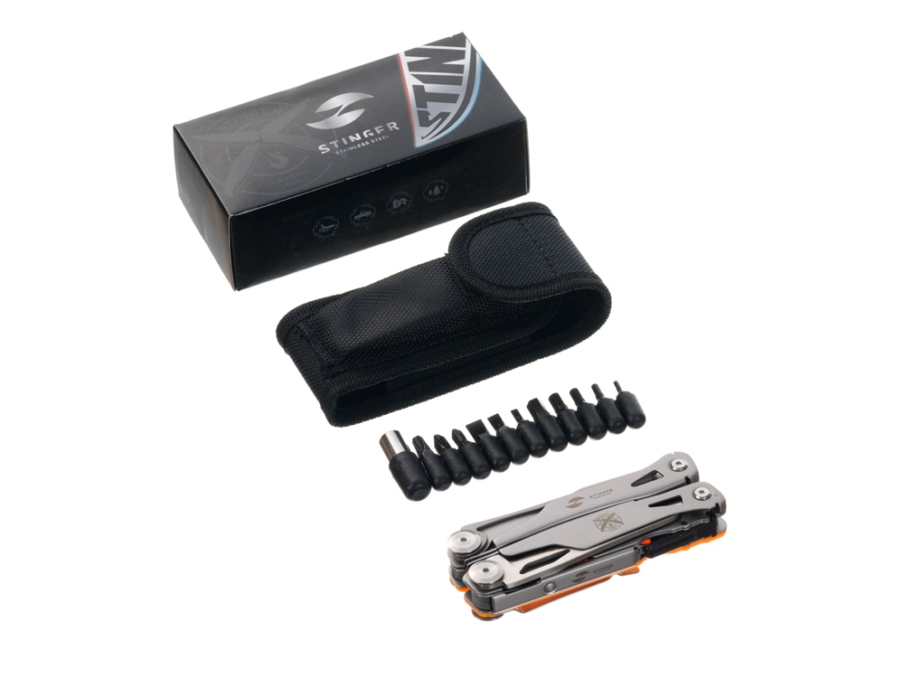 Мультитул, 105 мм, 14 функций (оранжевый)  (Изображение 6)