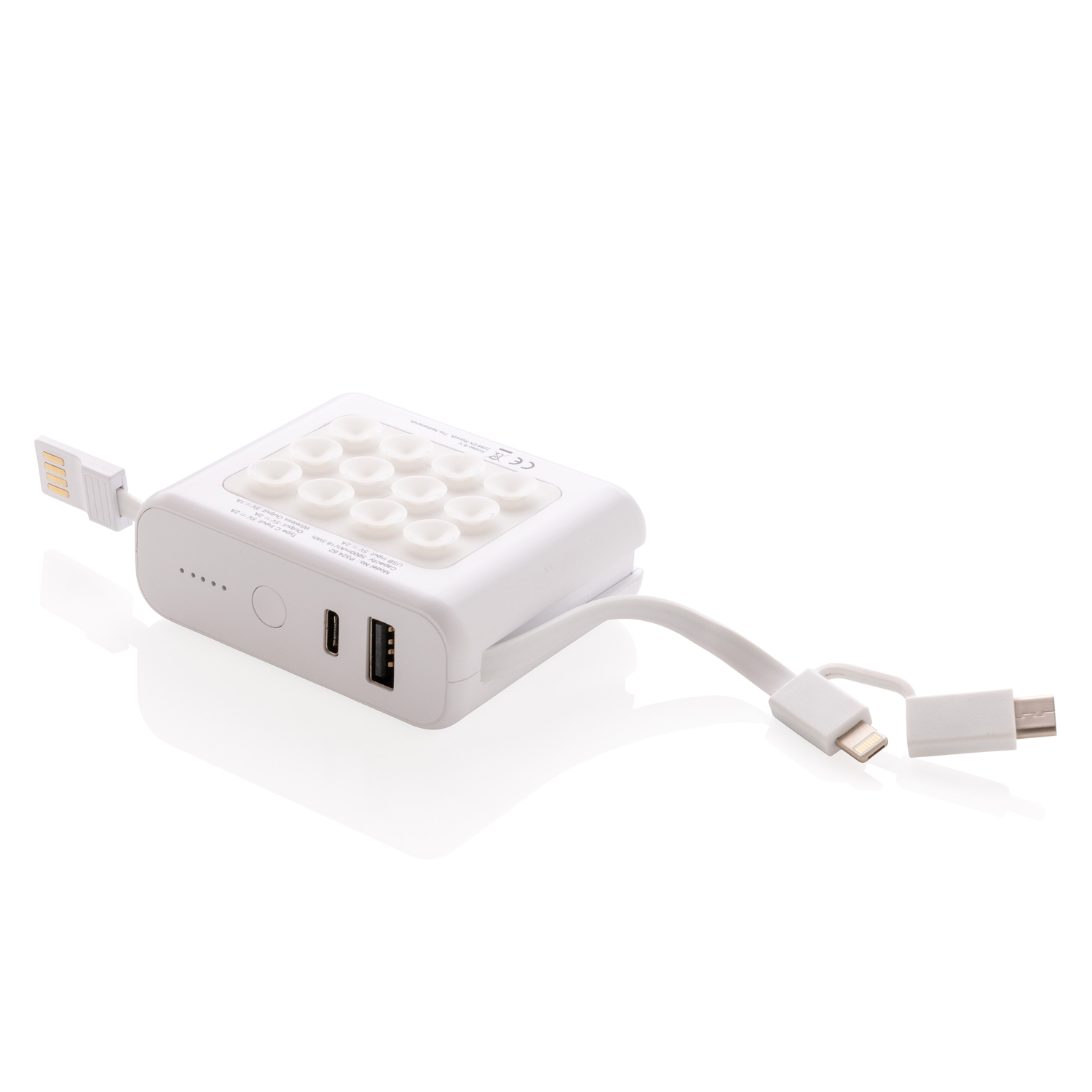 Беспроводной внешний аккумулятор на 5 000 мАч, 5W (Изображение 2)