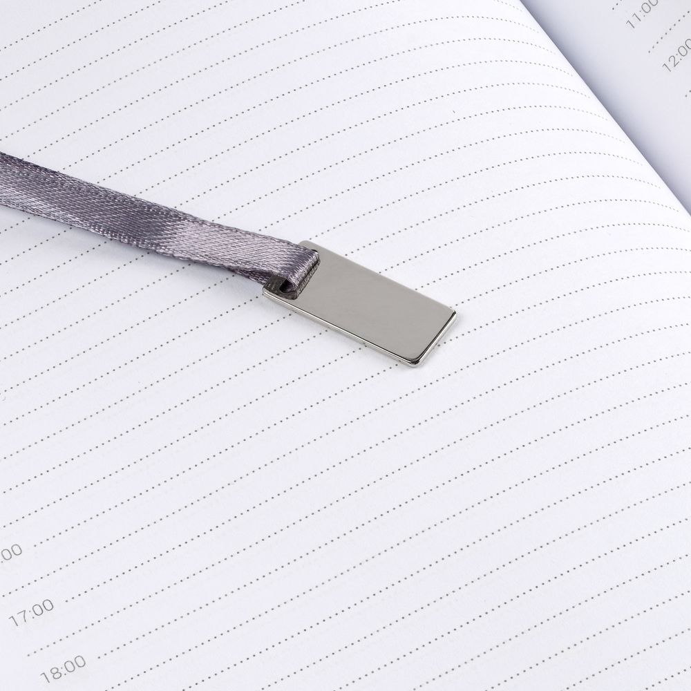 Ежедневник Grace, недатированный, серый (Изображение 8)