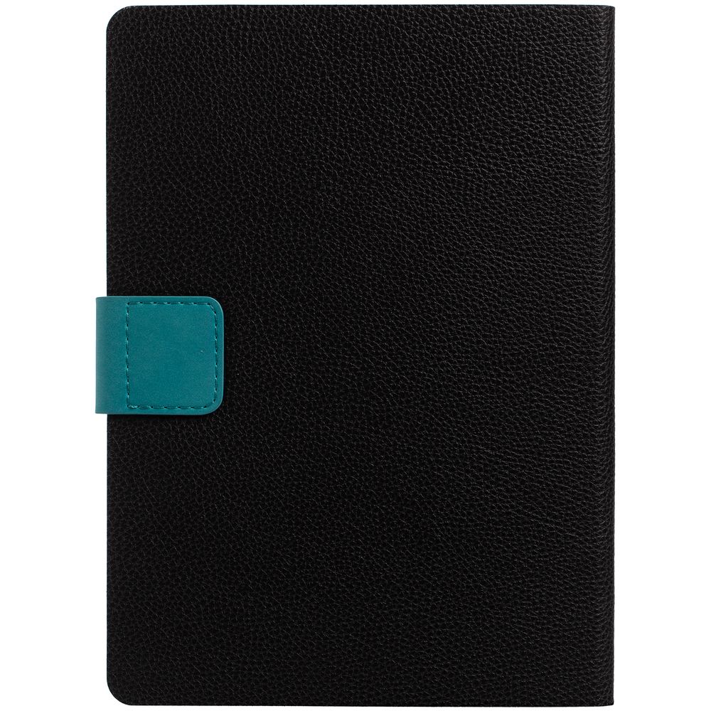 Ежедневник Boom, недатированный, черно-бирюзовый (Изображение 3)