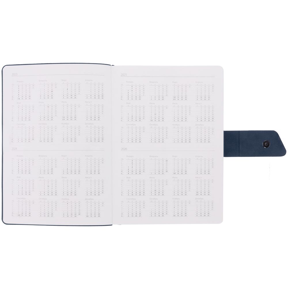 Ежедневник Boom, недатированный, черно-синий (Изображение 7)
