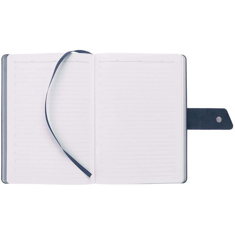 Ежедневник Boom, недатированный, черно-синий (Изображение 8)