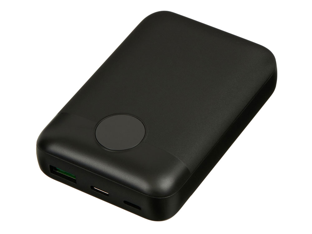 Внешний аккумулятор с быстрой зарядкой QC/PD CosmIQ, 10000 мАч (черный)  (Изображение 4)