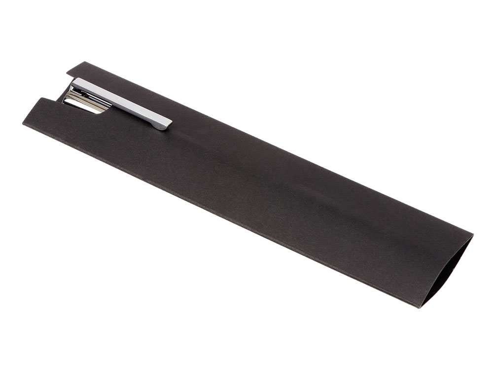 Металлическая шариковая ручка Bossy (черный/серебристый)  (Изображение 4)