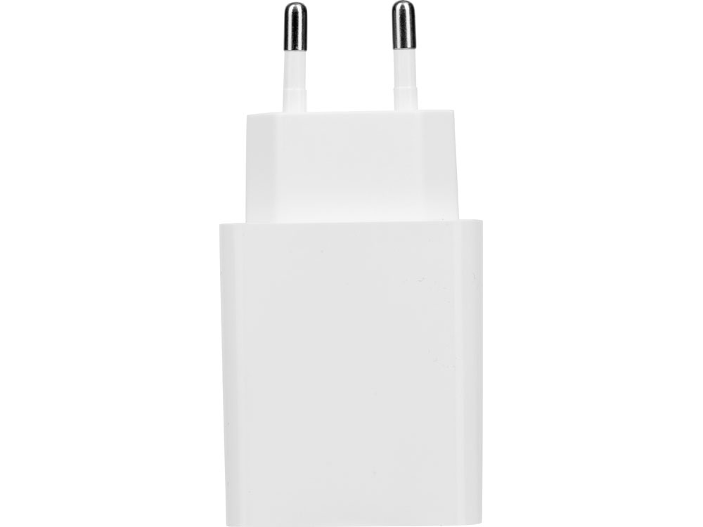 Сетевое зарядное устройство c выходами USB-A и USB-C Recharger, 10 Вт, белый (Изображение 2)