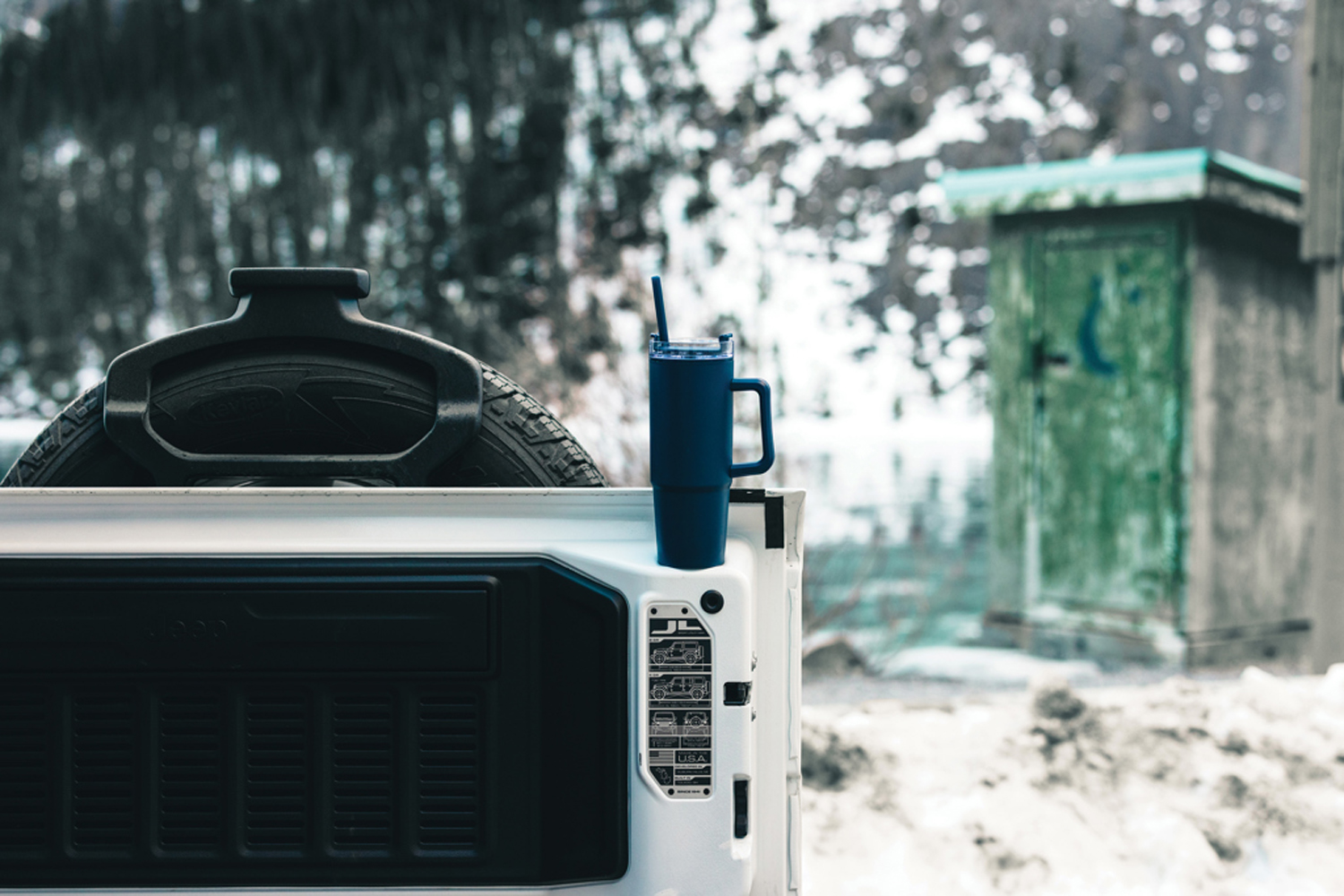 Кружка Tana с двойными стенками из переработанного пластика RCS, 900 мл (Изображение 12)