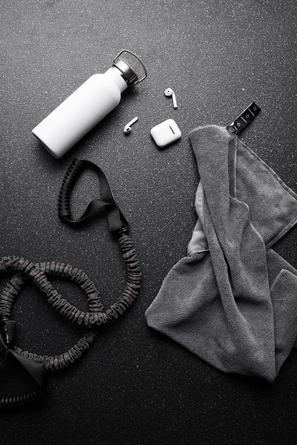 Спортивное полотенце VINGA из rPET, 40x80 см (Изображение 7)