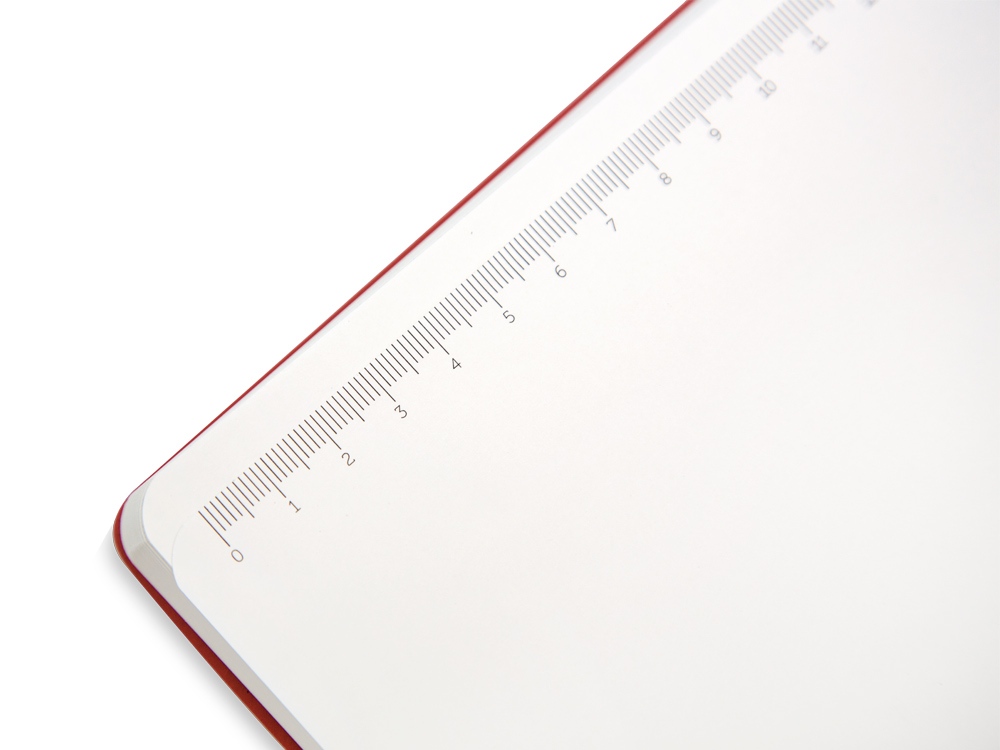 Бизнес-блокнот А5 С3 soft-touch с магнитным держателем для ручки (красный)  (Изображение 5)