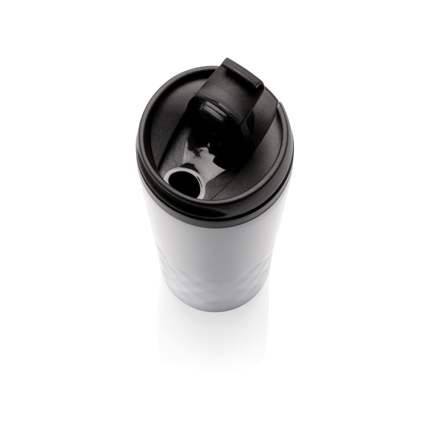 Термокружка Geometric, белая (Изображение 6)