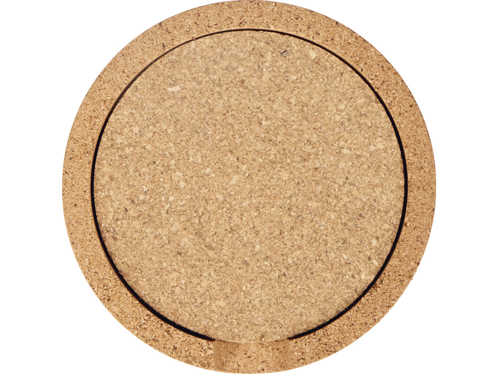 Набор костеров из пробки на подставке из пробки Krock (Изображение 4)