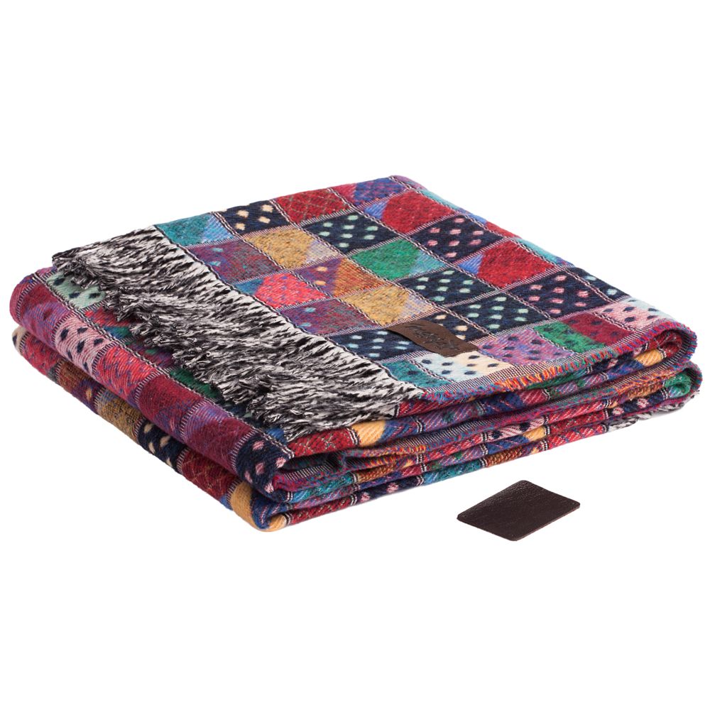 Плед Illinois, бордовый (Изображение 1)