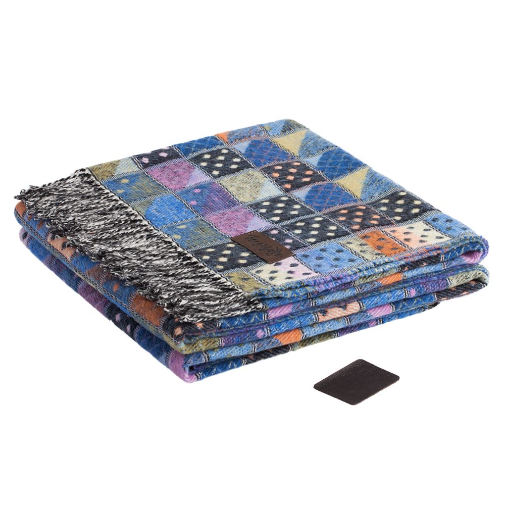 Плед Illinois, синий (Изображение 1)