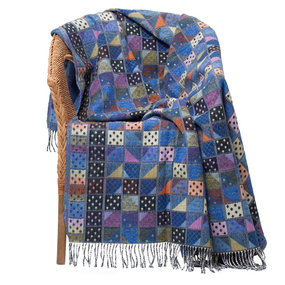 Плед Illinois, синий (Изображение 2)