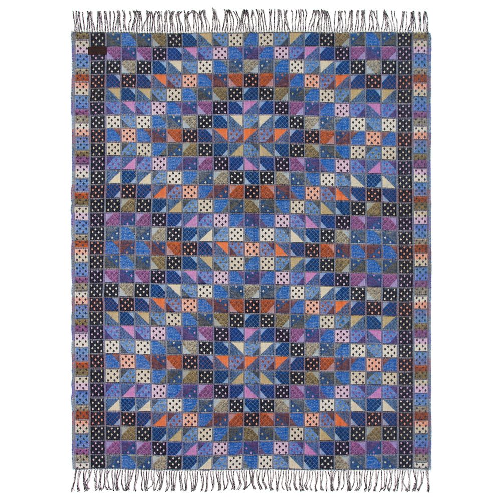 Плед Illinois, синий (Изображение 3)