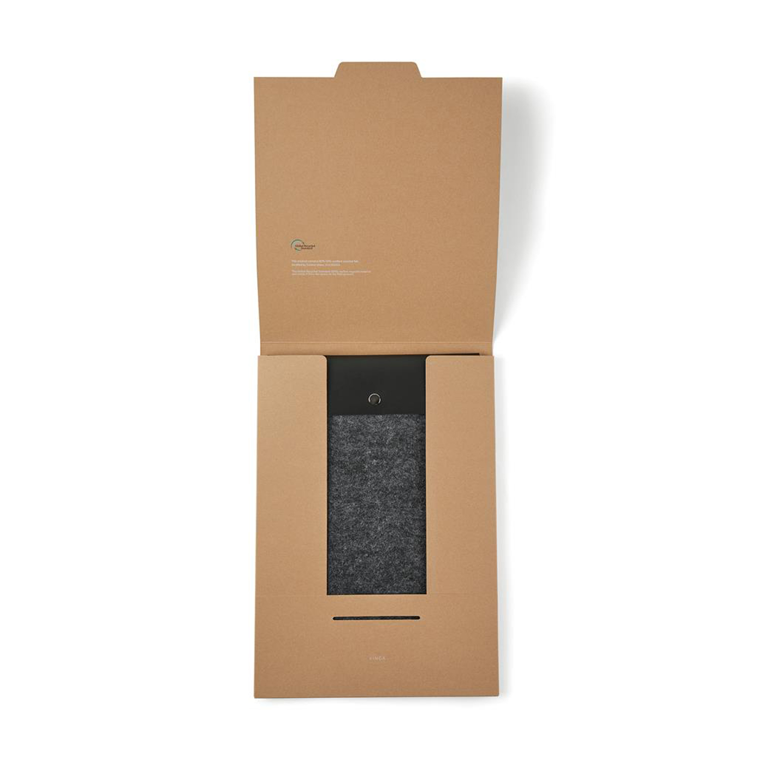 Чехол для ноутбука VINGA Albon из переработанного фетра GRS, 14’’ (Изображение 5)