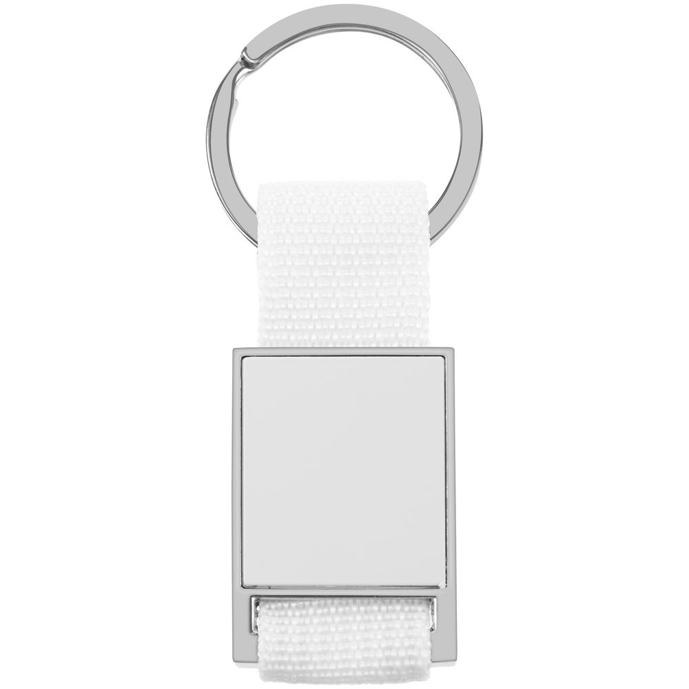 Брелок Stropp с тканевой вставкой, белый (Изображение 2)