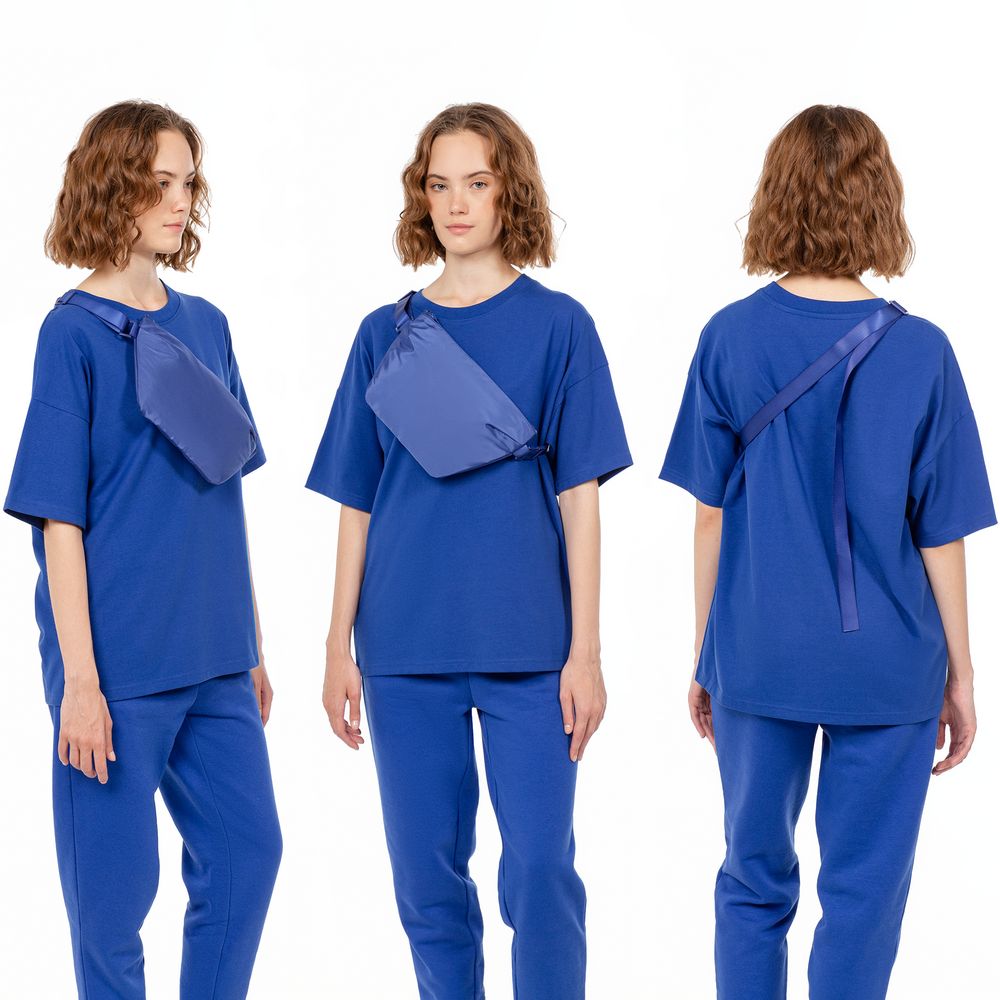 Поясная сумка W1, синяя (Изображение 2)