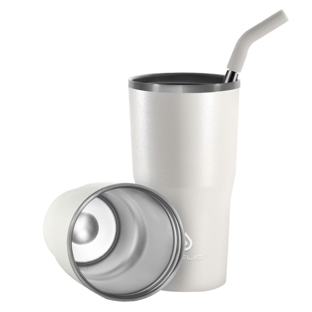 Термостакан Sapporo М, белый (молочный) (Изображение 3)