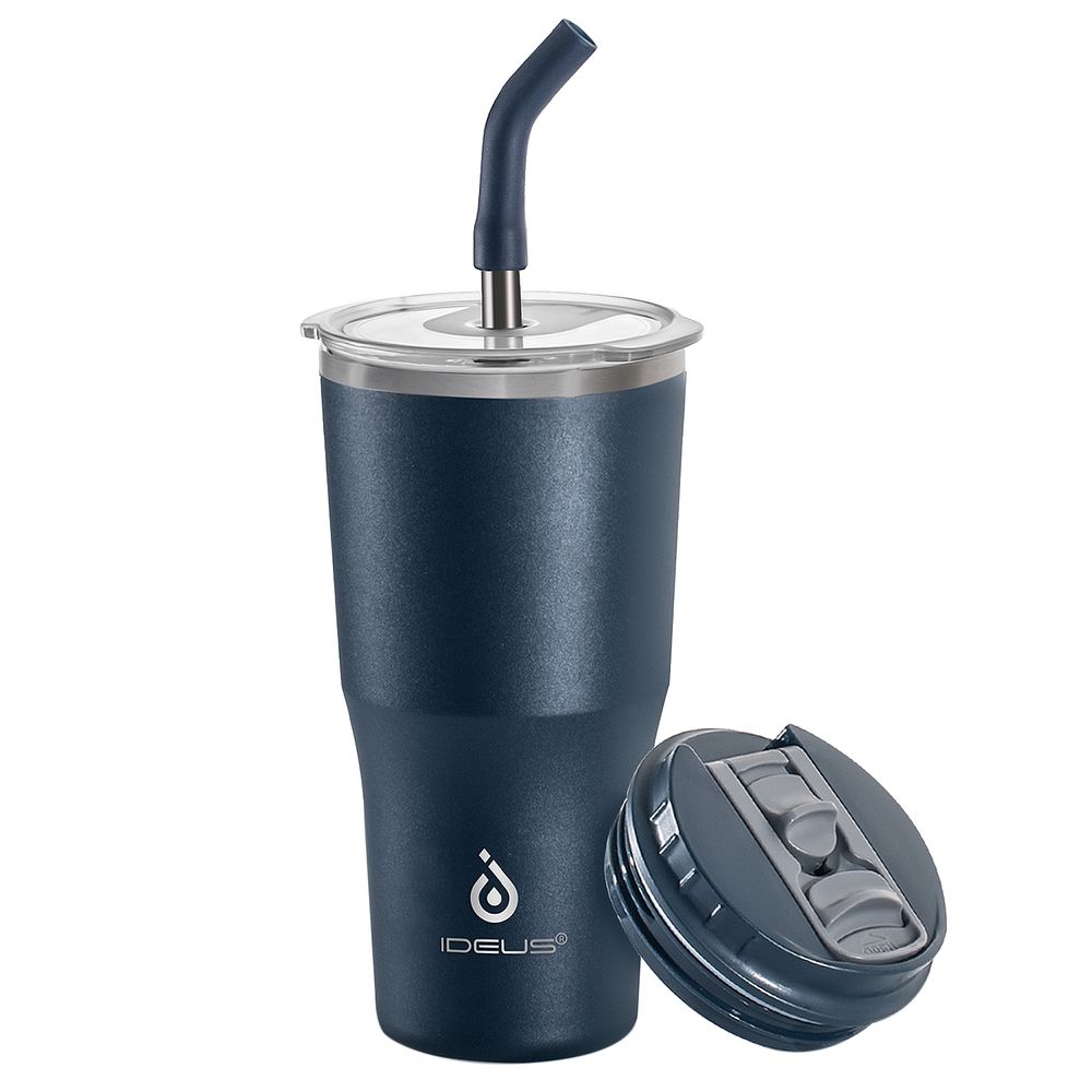 Термостакан Sapporo М, темно-синий (Изображение 1)