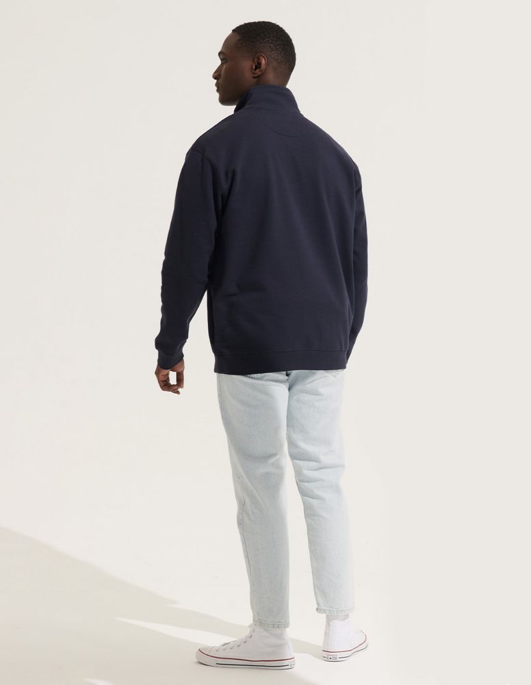 Толстовка унисекс Conrad, темно-синяя, размер L (Изображение 5)