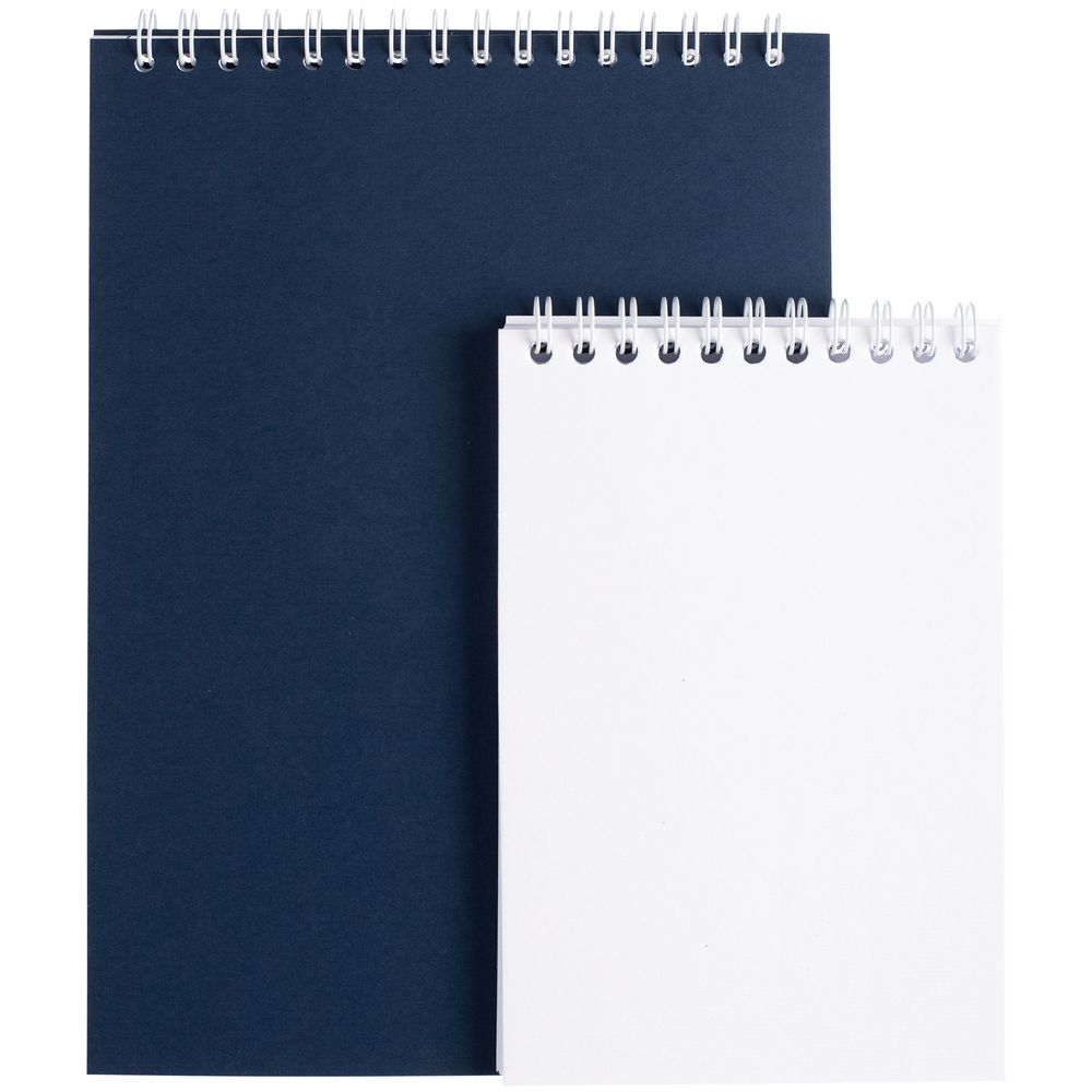 Блокнот Dali в клетку, синий (Изображение 6)