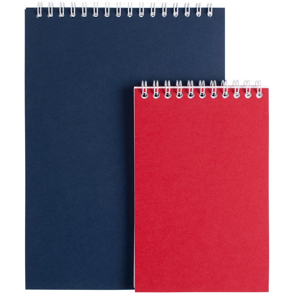 Блокнот Dali в клетку, синий (Изображение 7)