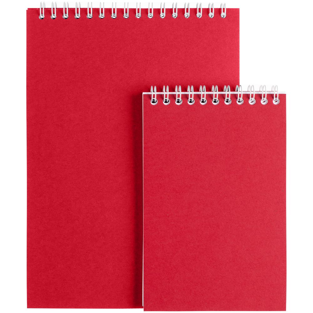 Блокнот Dali в клетку, красный (Изображение 5)