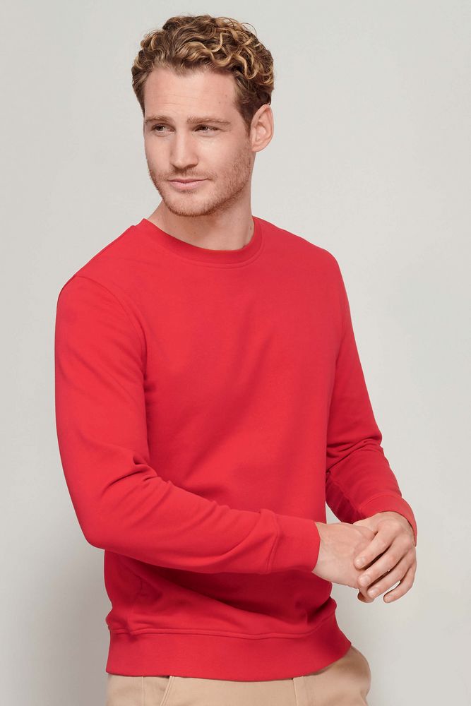 Свитшот унисекс Comet, серый меланж, размер XXL (Изображение 4)