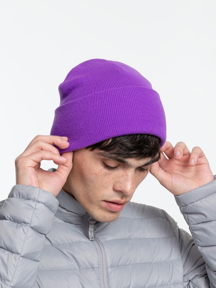 Шапка Urban Flow, ярко-фиолетовая (Изображение 6)